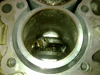 Poškozený motor CTR8G